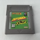 Arcade Classic 4 Defender Joust (Nintendo Game Boy) Authentic Tested
