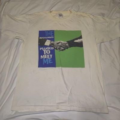 The Replacements Pleased To Meet Me T-shirt Vintage Rare Large