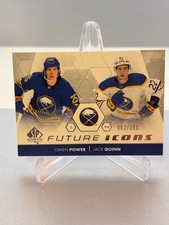 22-23 Owen Power Jack Quinn #FI-4 Buffalo Sabres SPA Future Icons /399