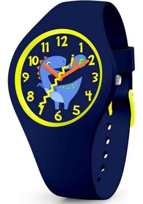 Ice-Watch 017892 fantasia jurassic Small Jungenuhr Silikon blau Dino Uhr neu M9