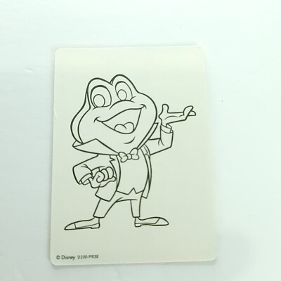 Thaddeus Toad 2023 Card Fun 1/1 Disney 100 Carnival  Paper Sketch Card D100-PR38