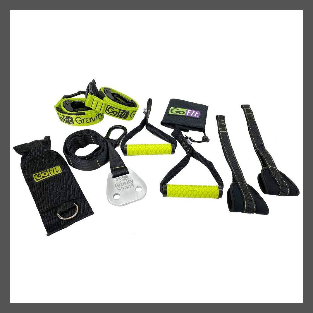 Тренажер для фитнеса GoFit Fitness Training Trainer Сила веса тела ЗеленыйЧерный Эспандер 5790₽