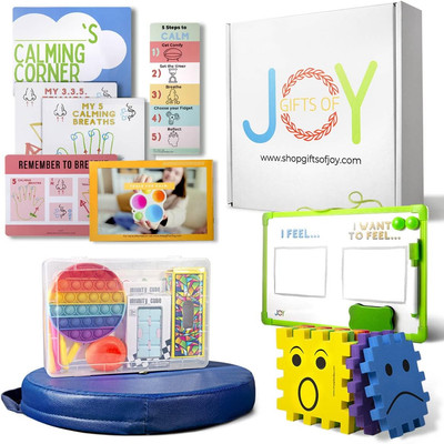 Calm down Corner Classroom Kit, Feelings Poster, Emotion Puzzle, Social-Emotiona