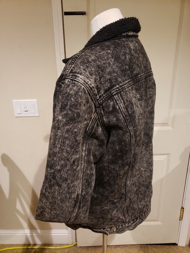 Levi's Denim Streetstyle Acid Wash Denim/Sherpa, Jacken Herren XL - Bild 6 von 12