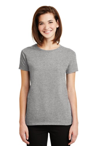 Gildan 2000L Womens Short Sleeve Ultra Cotton Crew Neck Stylish T-Shirt - Picture 17 of 18