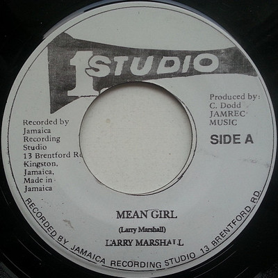 LARRY MARSHALL - MEAN GIRL  (STUDIO 1) 1968