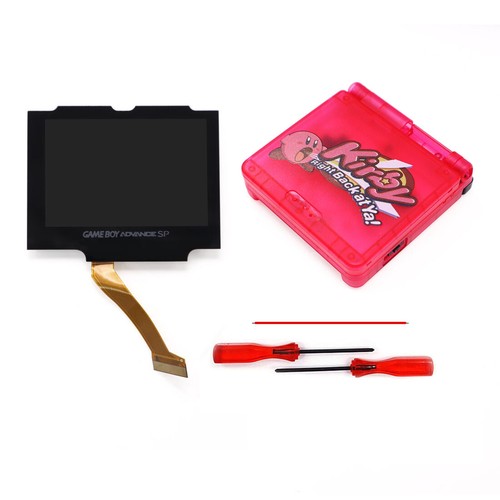 GBA SP IPS V5 Pre-Laminated LCD Screen Backlight Kits For Gameboy Advance SP - Picture 42 of 52