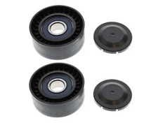 (2) OEm INA Drive Belt IDLER ROLLER Pulley For Porsche 2013-2016 DIESEL Cayenne