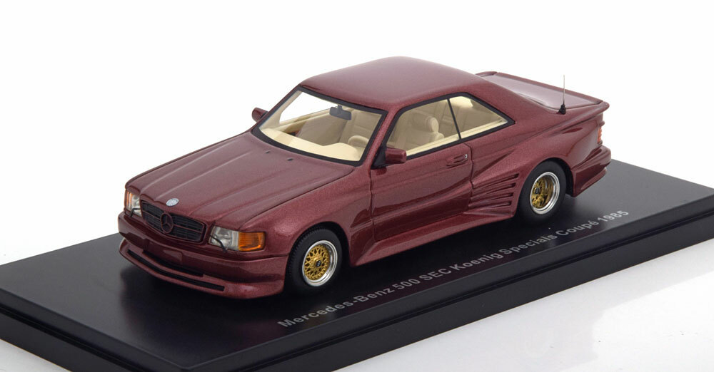 Mercedes 500 Sec Koenig Specials Coupe 1985 Red Metal Neo 46601 1