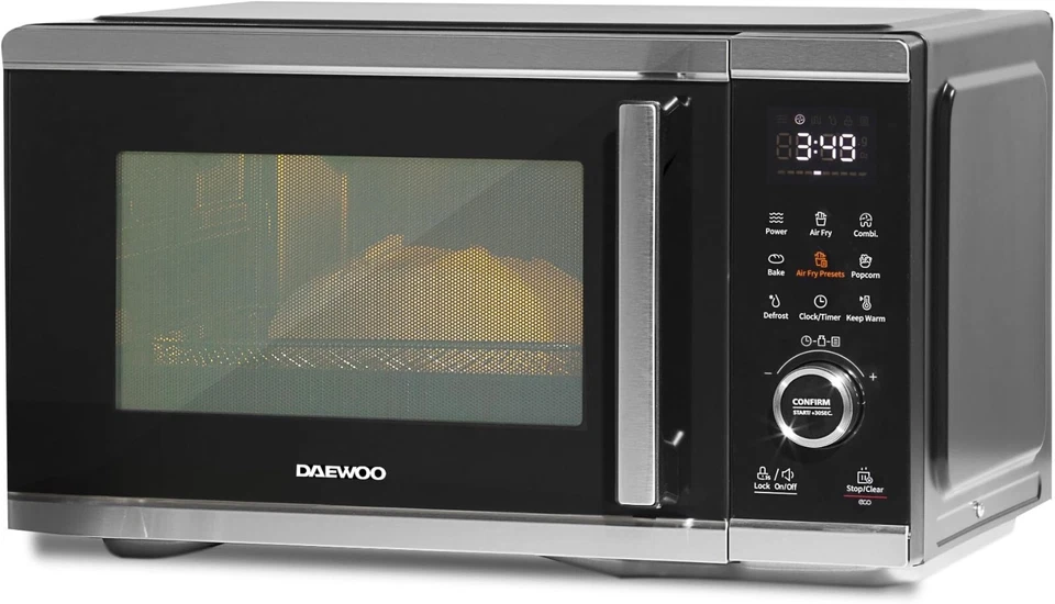 Daewoo All-in-1 Combo Air Fryer Microwave Oven 2400W 26 Litre Combination Combi - Image 2 of 4