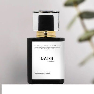LAVISH | Men Women Perfume | Tobacco Nutmeg Patchouli Ginger Vanilla Tonka EO