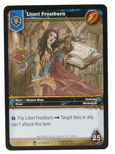 World of Warcraft TCG Hannah the Unstoppable 187/361 Azeroth Human