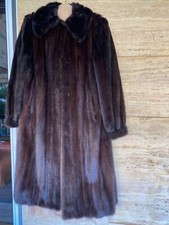 Vintage Mink Fur Coat black diamond