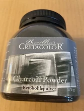 Cretacolor Charcoal Powder 175g Pot. For Artists Drawing and Sketching