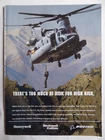 11/2005 PUB BOEING ROCKWELL HONEYWELL HH-47 USAF CSAR HELICOPTER ORIGINAL AD