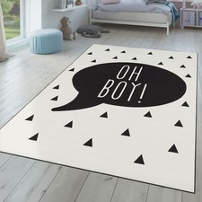 Kinderteppich Teppich Kinderzimmer Junge Mädchen Spielteppich Baby Modern 