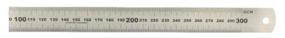 hedue  Stahllineal 30 cm (B103), NEU