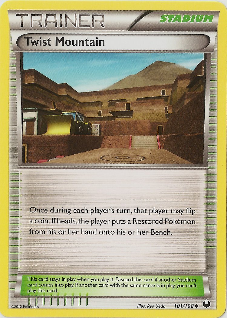 Pokemon - Twist Mountain - 101/108 - Uncommon - BW - Dark Explorers - NM