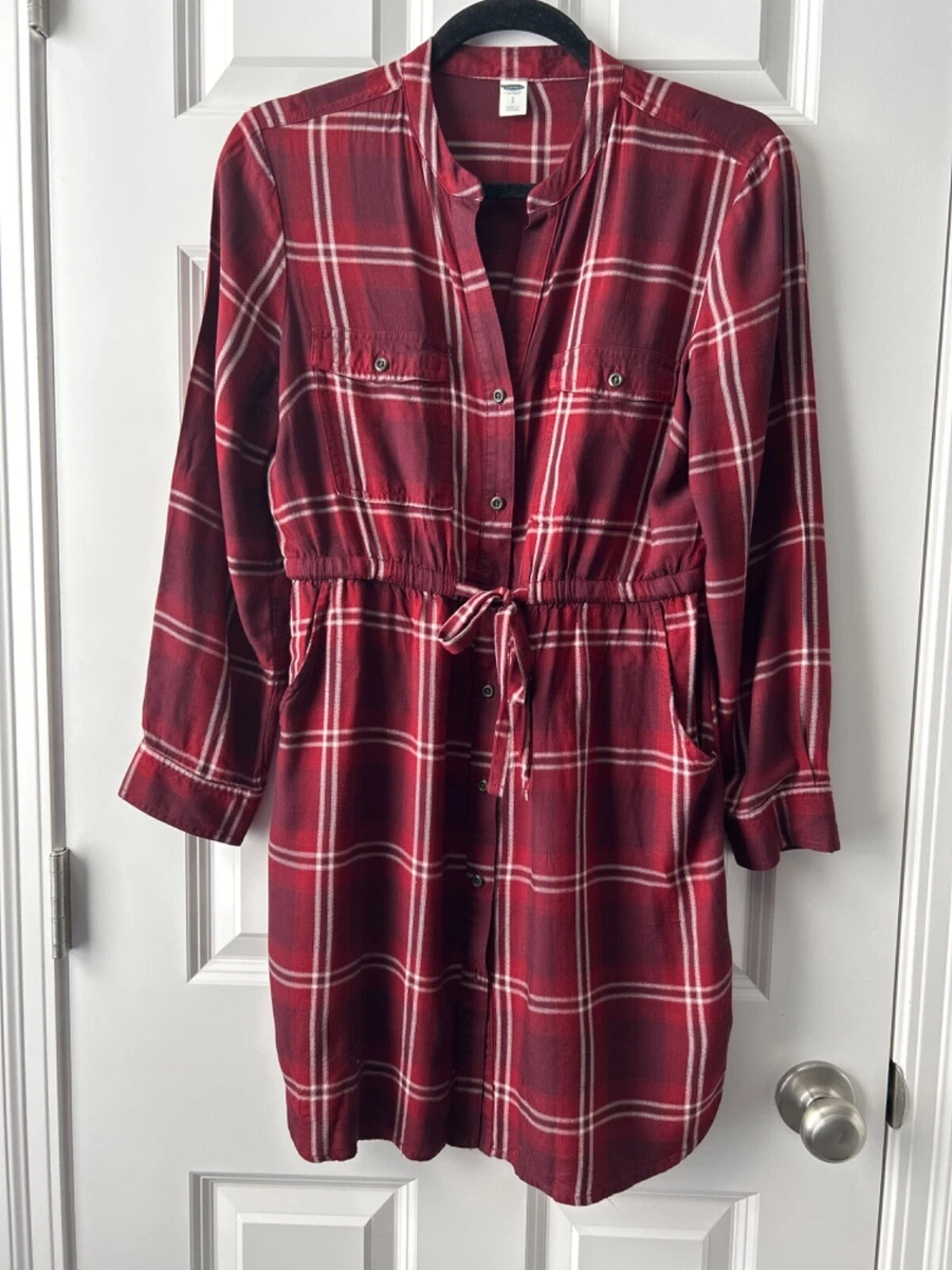 Flannel dress cheap old navy
