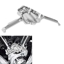 Chrome Tappet Block Accent Fit For Harley Softail Low Rider Street Bob 1999-2017