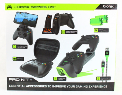 Bionik Pro Kit+ for Xbox Series XS with Dual Charger 2 Battery New Free Shipping