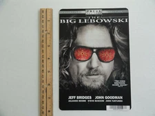 THE BIG LEBOWSKI - BLOCKBUSTER VIDEO BACKER CARD 5.5"X8" -NO MOVIE