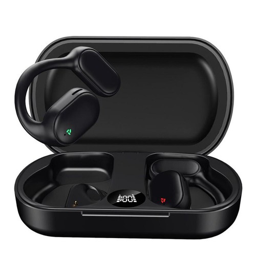 Bluetooth 5.3 Bone Conduction Headphones Wireless Headset Outdoor Sport Earbuds - Photo 5 sur 18