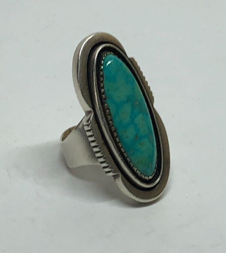 Darrell Victor Apache Sterling Silver Turquoise Z… - image 1