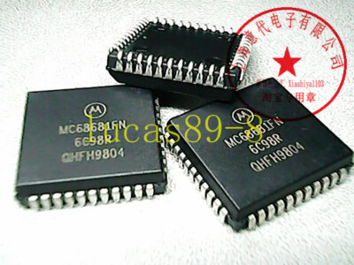 Motorola MC68681FN 68681 Asynchronous Receiver/Transm iter PLCC44 x 2pcs