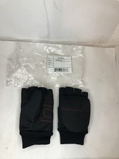 RefrigiWear Fleece Lined Softshell Convertible Mitten Gloves 0504R