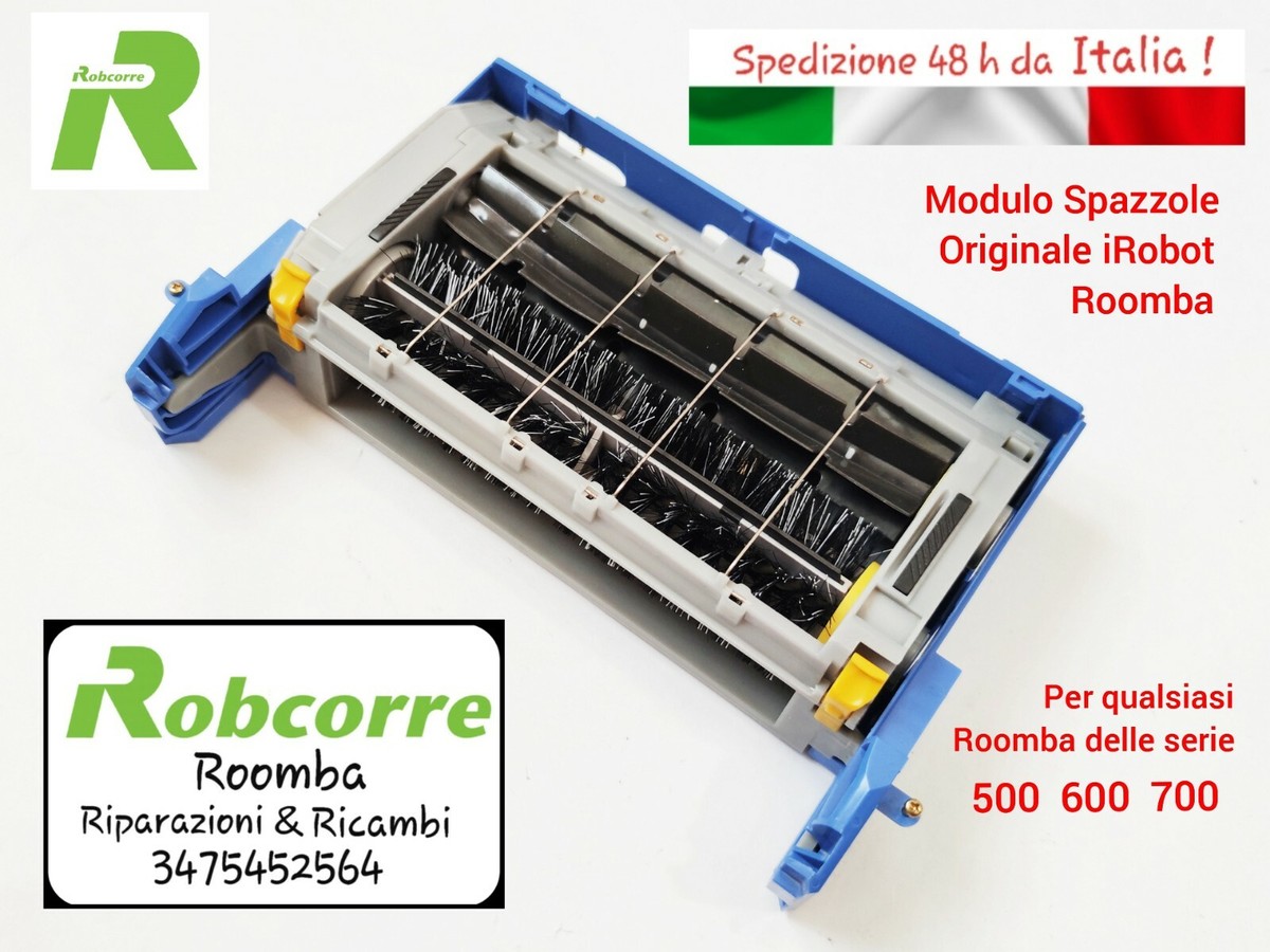 Spazzola Laterale Robot Aspirapolvere Modulo Motore Spazzola Laterale, Per Roomba, Parti Di Ricambio Con Modulo Spazzola Laterale Con Cacciavite