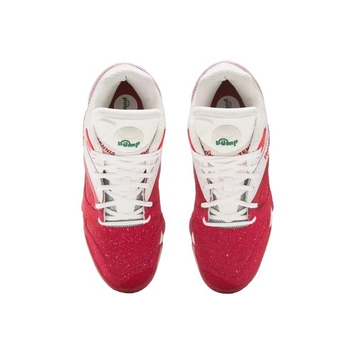 Men Reebok Victory Pump Tennis Shoes Sneakers Red White Green 100208441 - Picture 4 of 24