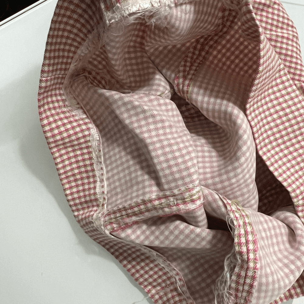 alexa chung pink houndstooth dress ALEXACHUNG Pink Houndstooth Print Buckle Sleeveless Mini Dress Women's Size 6