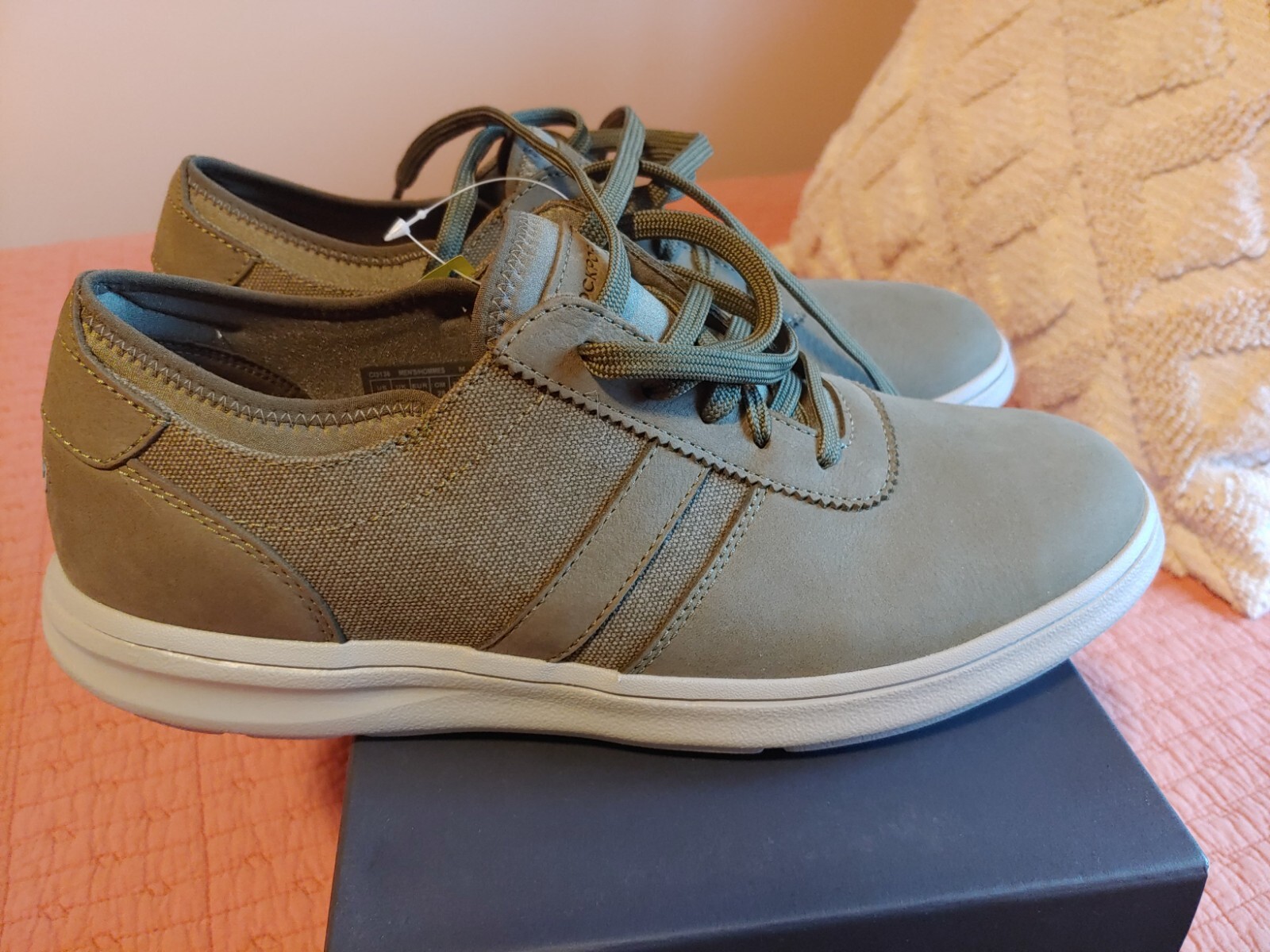 Mens Rockport Zaden Plain Toe Oxford 