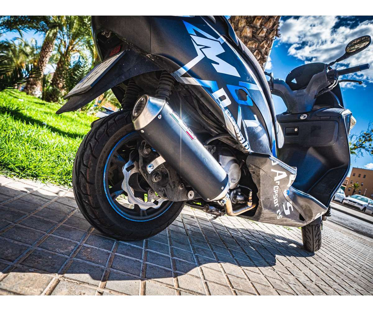 Full System Exhaust GPR Evo4 Road Approved Kymco Agility 125 R16 2021 2023