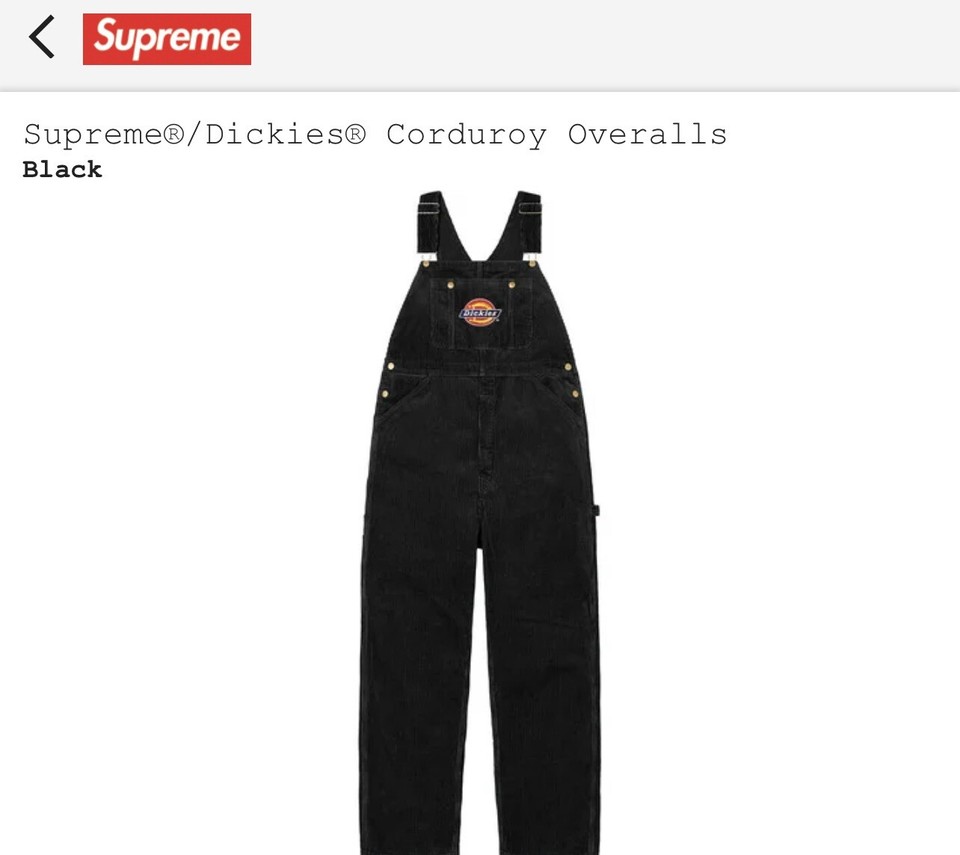 年末のプロモーション大特価! supreme ナイキ オーバーオール Sサイズ