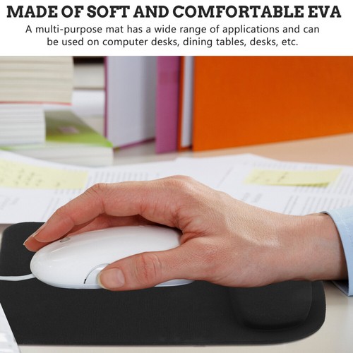 2 Pcs Mouse Pad Wrist Support Office Ergonomic Mousepad with Rest Gel - 第 9/12 張圖片