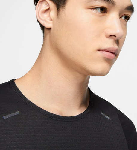 Camiseta deportiva Nike Rise 365 Wild para hombre tejida gimnasio NIKE RUN gráfica Dri-FIT - Imagen 9 de 20