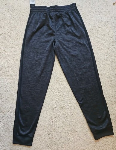 Adidas Boys Size XL Tricot Sweat Pants ~ Black ~ NWT - Picture 2 of 5
