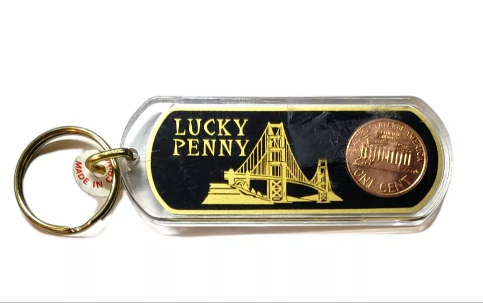 Lucky penny best sale keychain