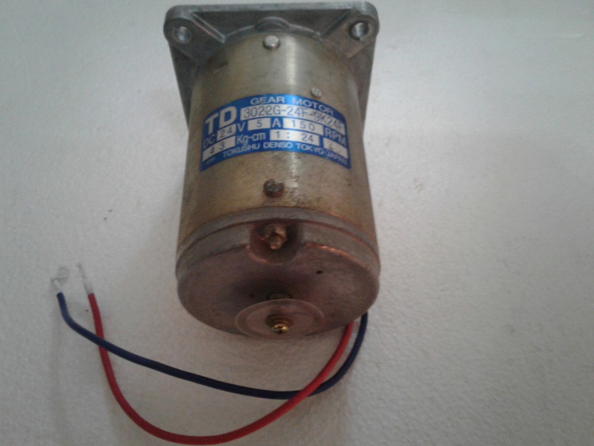 REF 3022G-24F-9K24F TYPE MODEL TOKUSHU DENSO GEAR MOTOR