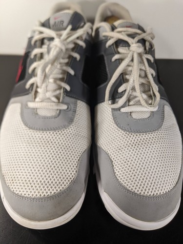 Nike Air Range WP Golf Shoes Size Men's 11.5 White Grey Red (418541-161) - Picture 7 of 16