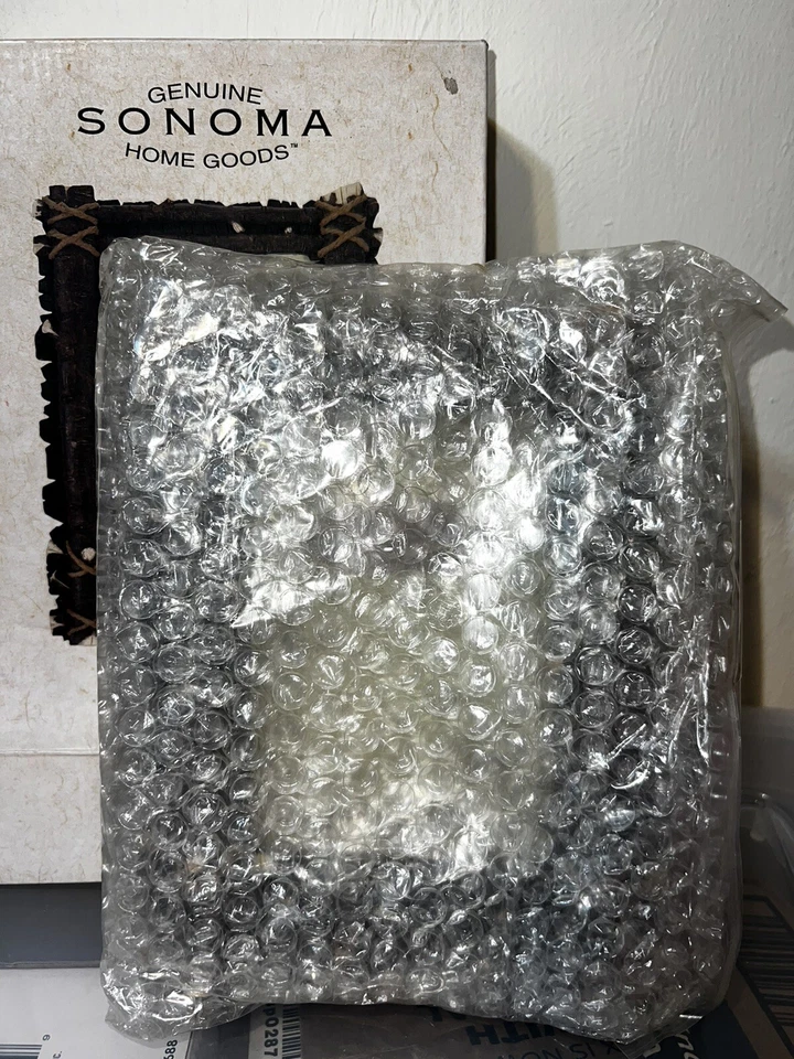 Marco de fotos de mesa Sonoma 4”x6” rústico cabaña de troncos albergue leñoso nuevo en caja Foto 4 de 4