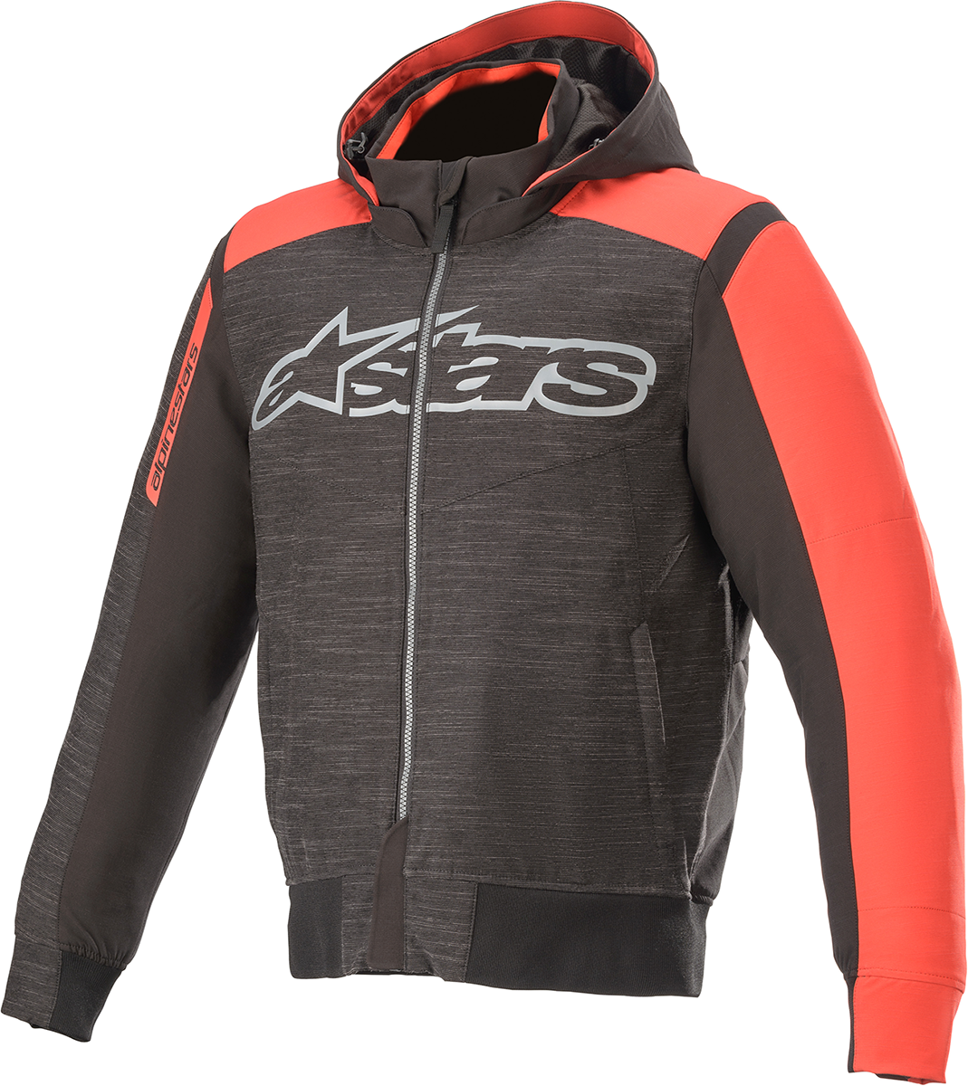 ALPINESTARS Rhod Windstopper Hoodie Black/Gray/Red Large 4200420 