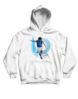 Diego Armando Maradona Taschenpullover Fußball Neapel Argentinien Nummer 10 Pibe Gold