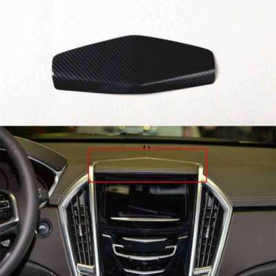 Carbon Fiber Central Console Dashboard Panel Trim Fit For Cadillac SRX 2010-2012