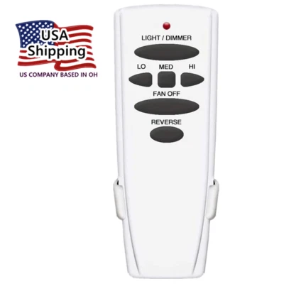Ceiling Fan Remote Reversing Control for Hampton Bay Hunter UC7078T CHQ7078T