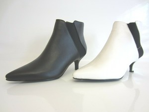 ladies white ankle boots
