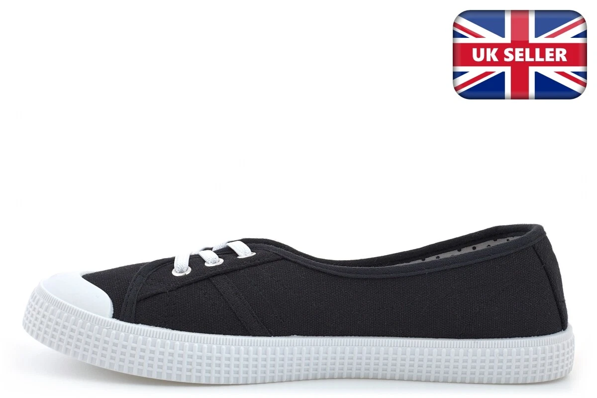Ladies canvas hotsell pumps uk