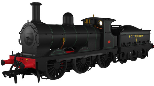 RAPIDO TRAIN SECR 01 CLASS 0-6-0 No A7 SR LINIERT SCHWARZ ÄGYPTISCHER SCHRIFTZUG 966004 | Zustand: New